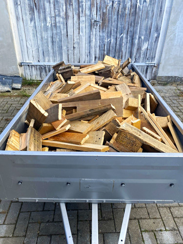 Brennholz anhängerladung - brennholz,