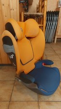 Cybex Solution S-Fix Autositz 15-36 kg orange - blau / gebraucht, guter Zustand