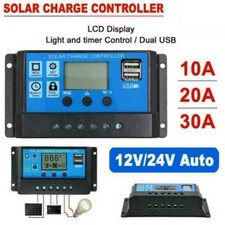 30A PWM Dual USB Solar regler