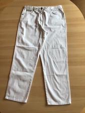 John F. Gee Sommerhose Damen weiß Gr. 22 Baumwolle