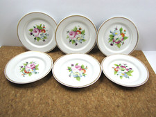 KPM Krister 6  Dessertteller Konfektteller Teller Blumenmotiv um 1900 Ø 15,5 cm