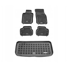 Satz Fußmatten und Matte für
