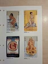 O 214 A-D Mel Ramos Edition Pop Art Kunst 4 Karten Erotik Top