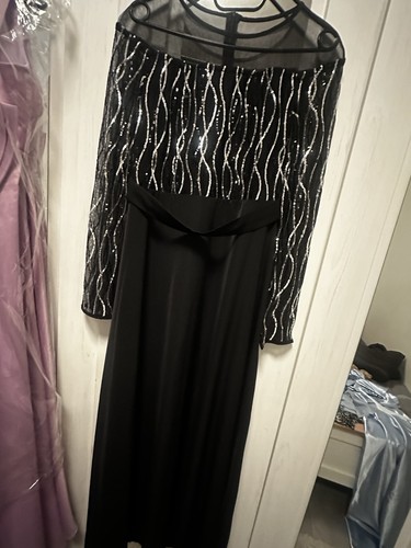 Abendkleid schwarz lang