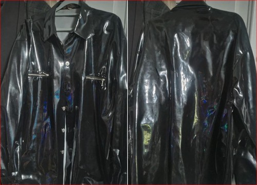 Herren lack pvc - lack, glanz