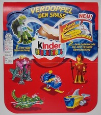 Ü Ei 2002 - Die verrückte Schreibtisch-Bande - Theken-Display Regal Aufsteller