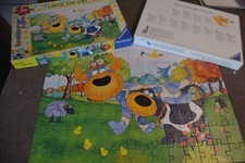 Puzzle, Ravensburger,100 Teile, conne The cow, Kinderpuzzle