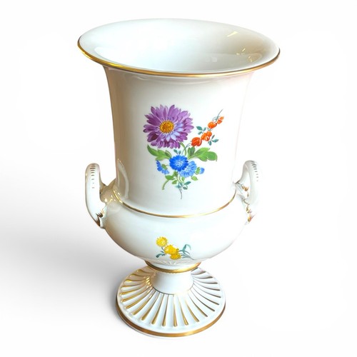 Meissen pokalvase amphorenvase - meissen,