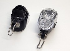 2 x Axa Echo 15 Switch-Scheinwerfer E-Bike 6V für Nabendynamo mit Niro Halter