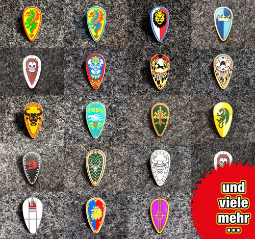 Lego schild oval ritter - oval,