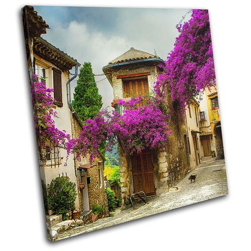 French village provence - village,