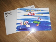 Achtung : Sammlungsauflösung : 1 Diddl Postkarte Nr -45 e   ,die Springmaus