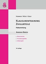 Klausurentraining Zivilurteile: Fallsammlung. Asses... | Buch | Zustand sehr gut
