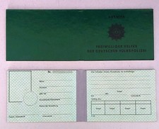 DDR Ausweis - Polizei -