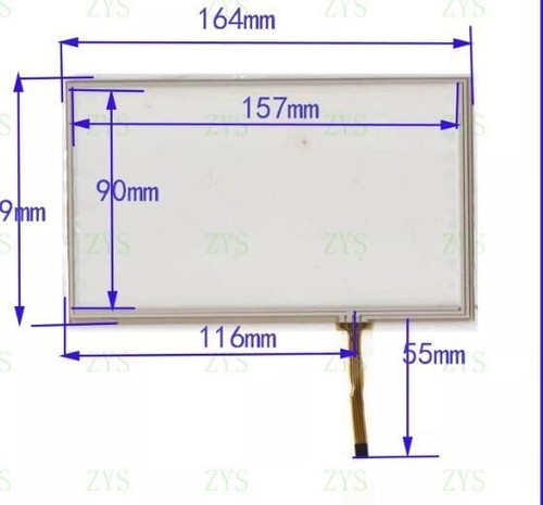 For inch 164 100mm - inch, 164*100mm