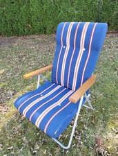 Klappstuhl + Polsterung Metall