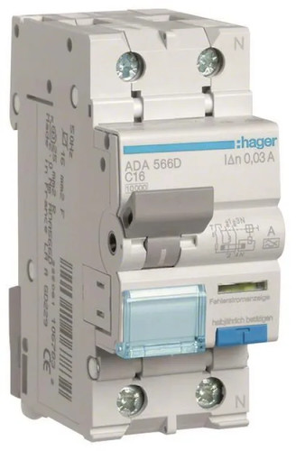 Schalter n 10ka c16a - fi/ls-schalter, 1p+n