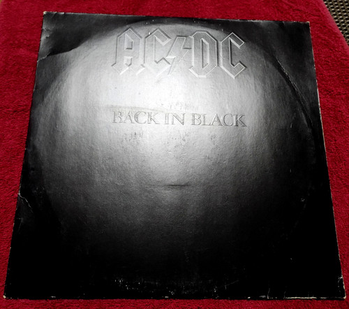 Acdc vinyl back - acdc, 1980