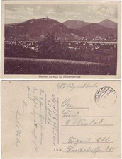 Ansichtskarte Mehlem-Bonn Mehlem am Rhein und Siebengebirge 1916