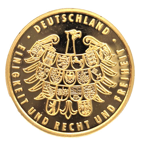 Brd 585 gold medaille karat - 585,