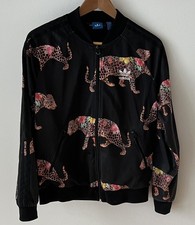Adidas Originals Farm Rio Oncada Leopard Bomberjacke Trainingsjacke Gr. 40 KULT