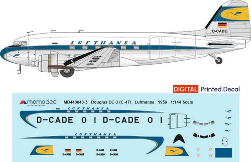 Douglas lufthansa - dc-3,