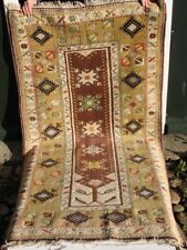 Handgeknüpfter Orientteppich 110x211 Teppich Carpet Rug Brücke Milas Orient 130