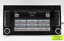 VW RNS 510 Radio original Volkswagen Autoradio T5 Continental + Code 7E0035680