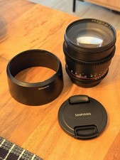 Samyang MF 85mm T1,5 Video