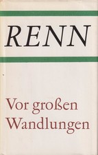 Buch: Vor großen Wandlungen