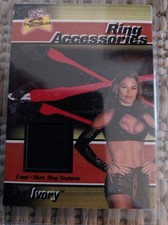 WWE Ivory Ring Accessoires Original Eorn Card Karte Kein Autogramm