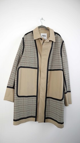 Zara trenchcoat regenmantel - regenmantel, xl