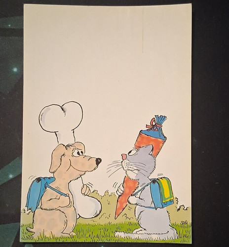Uli stein cartoon postkarte - stein,
