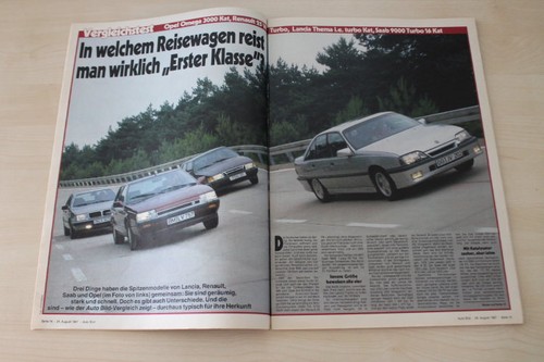 Auto bild 1987 - bild, opel