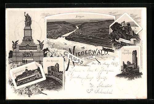Lithographie niederwald - lithographie,