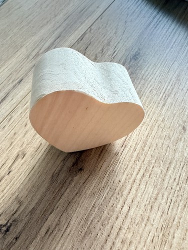 Dekoratives herz holz - dekoratives, in