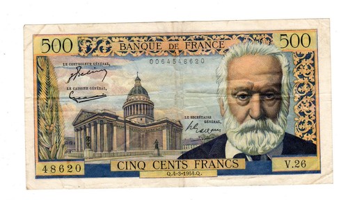Frankreich billet 500 francs - frankreich,