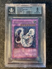 Yugioh Cyber Twin Dragon Crv En035 1st Ultimate Rare Bgs 8