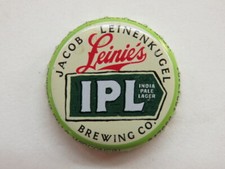 Bierflasche Krone Kappe ~ Leinenkugel Gär Leinie's Ipl ~ Chippewa Falls, Wi