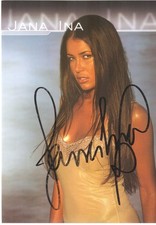 JANA INA - Originalautogramm