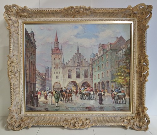 Horst miesler ölgemälde - horst,