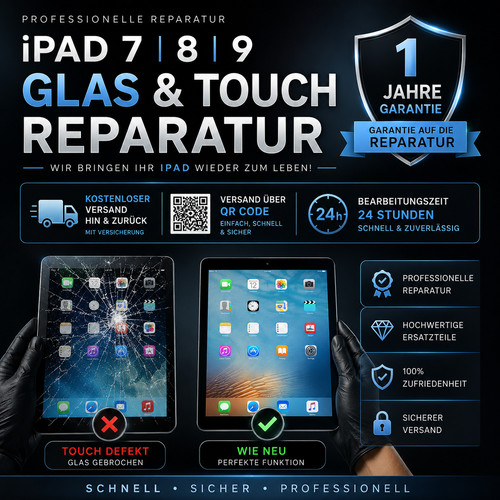 Apple ipad 9 touchscreen - 7, 8