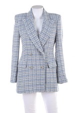 ZARA Bouclé-Blazer M multicolor