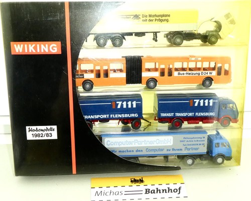 Wiking werbemodelle 1982 - wiking, 1983