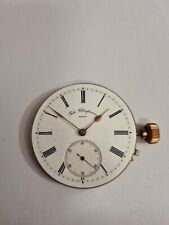 Gebr. Ellinghäusen Berlin seltene UNION GLOCKE Uhrwerk Taschenuhr 1900 Rarität 