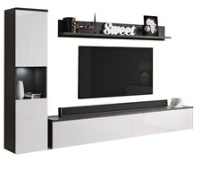 Wohnwand Anbauwand Schrankwand