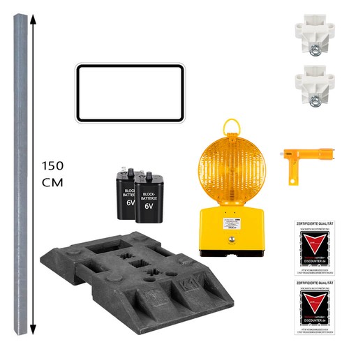 Baustellen schilder set - schilder,