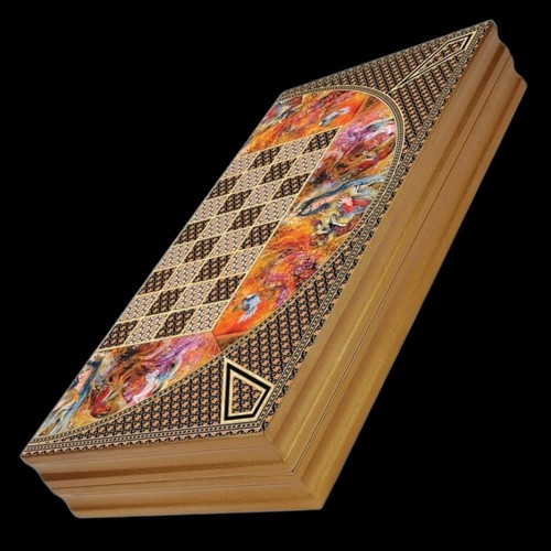 Backgammon set handgefertigt - backgammon,