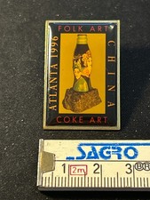 OLYMPIA Anstecknadel Coca Cola