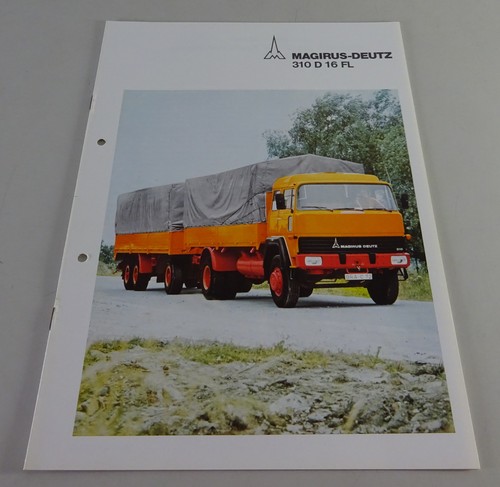 Prospekt magirus deutz - prospekt, lkw
